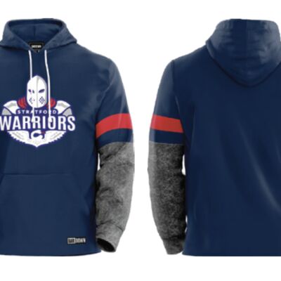 Stratford Warriors Striper Streetwear Hoodie  Thumbnail