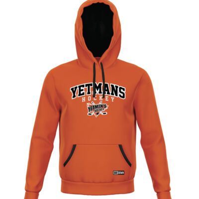 Yetmans Hockey Edge Coloured Hoodie Thumbnail
