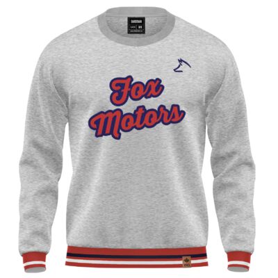 Fox Motors Hockey Cuff Colored Crewneck Thumbnail