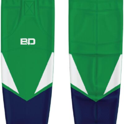 Springbank Rockies Sublimated Hockey Socks - Navy (Youth) Thumbnail