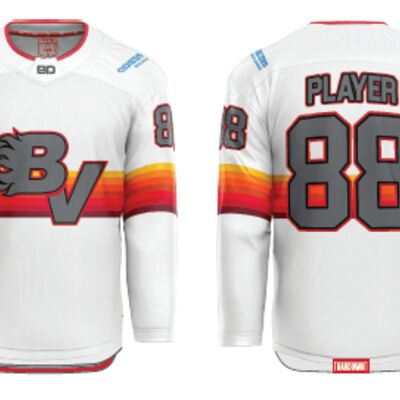 Bow Valley Sublimated Jersey - White Thumbnail