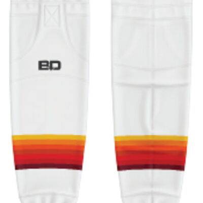 Bow Valley Sublimated Socks - White Thumbnail