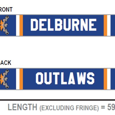 Delburne Outlaws Classic 2.0 Scarf Thumbnail