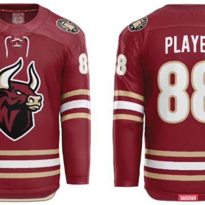 Windsor Oxen Cut & Sew Hockey Jersey Youth Thumbnail