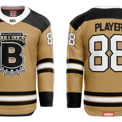 Blackfalds Bulldogs Dowler U13 Sublimated Jersey (Youth) w/o sponsor Thumbnail
