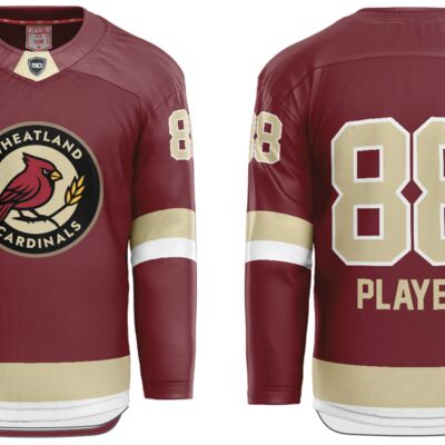 Wheatland Cardinals Sublimated Hockey Jersey Youth GIRLS Thumbnail
