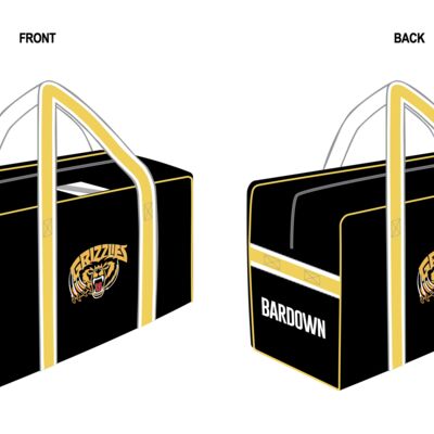 Victoria Grizzlies Hockey Bag Thumbnail