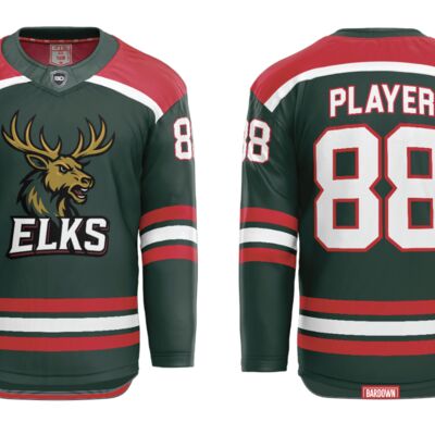 Victoria ELKS Sublimated Hockey Jersey - Youth Thumbnail