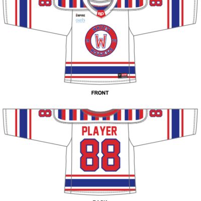 Whitby Warriors Box Lacrosse Jersey Thumbnail