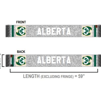 University of Alberta Snow Pepper Scarf (PANDA) Thumbnail